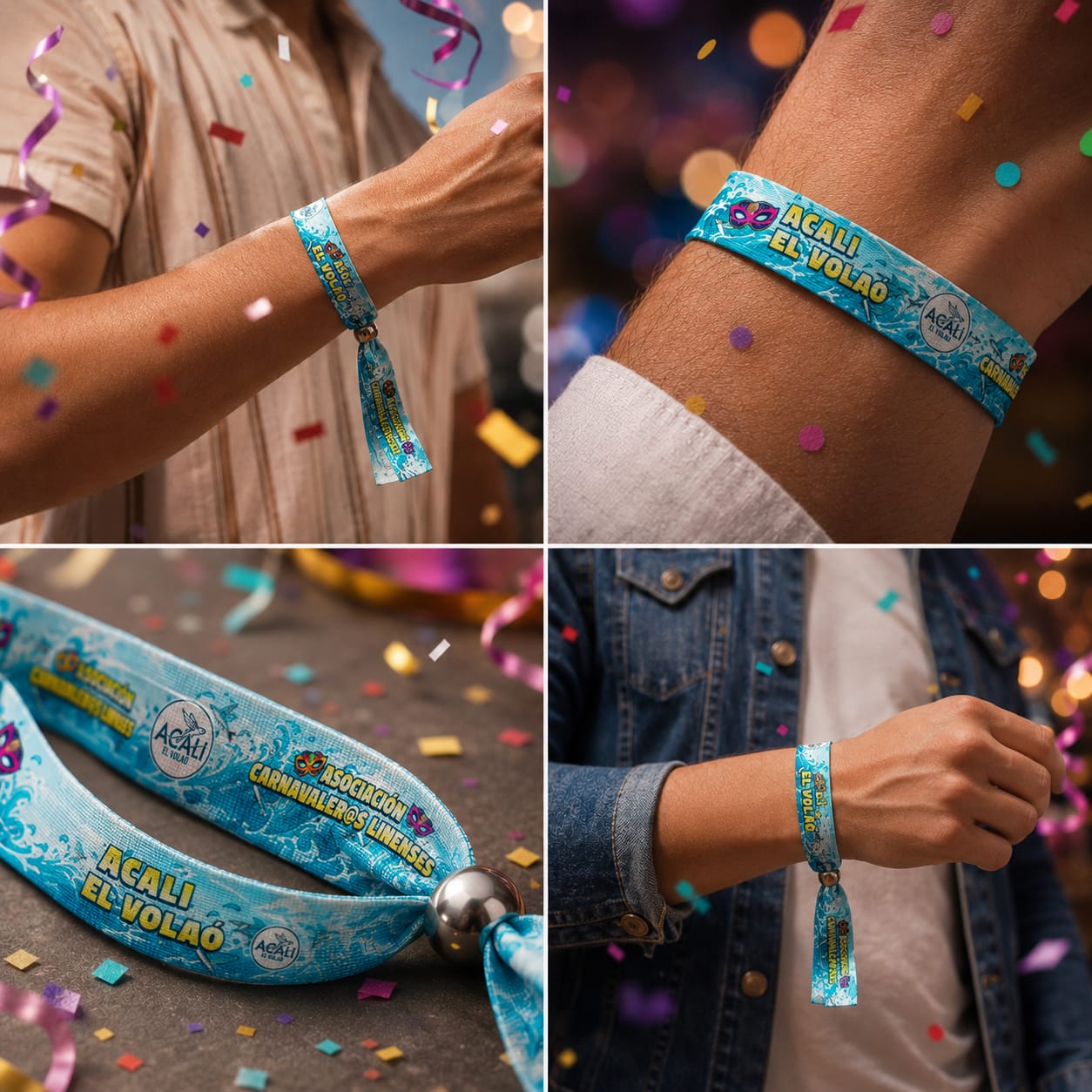 Pulsera oficial de socio de ACALI El Volaó
